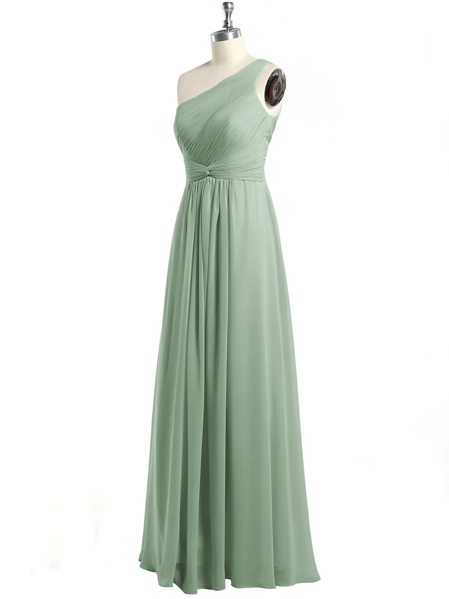 One Shoulder Dresses with Pleated Bodice Agave - Image 6