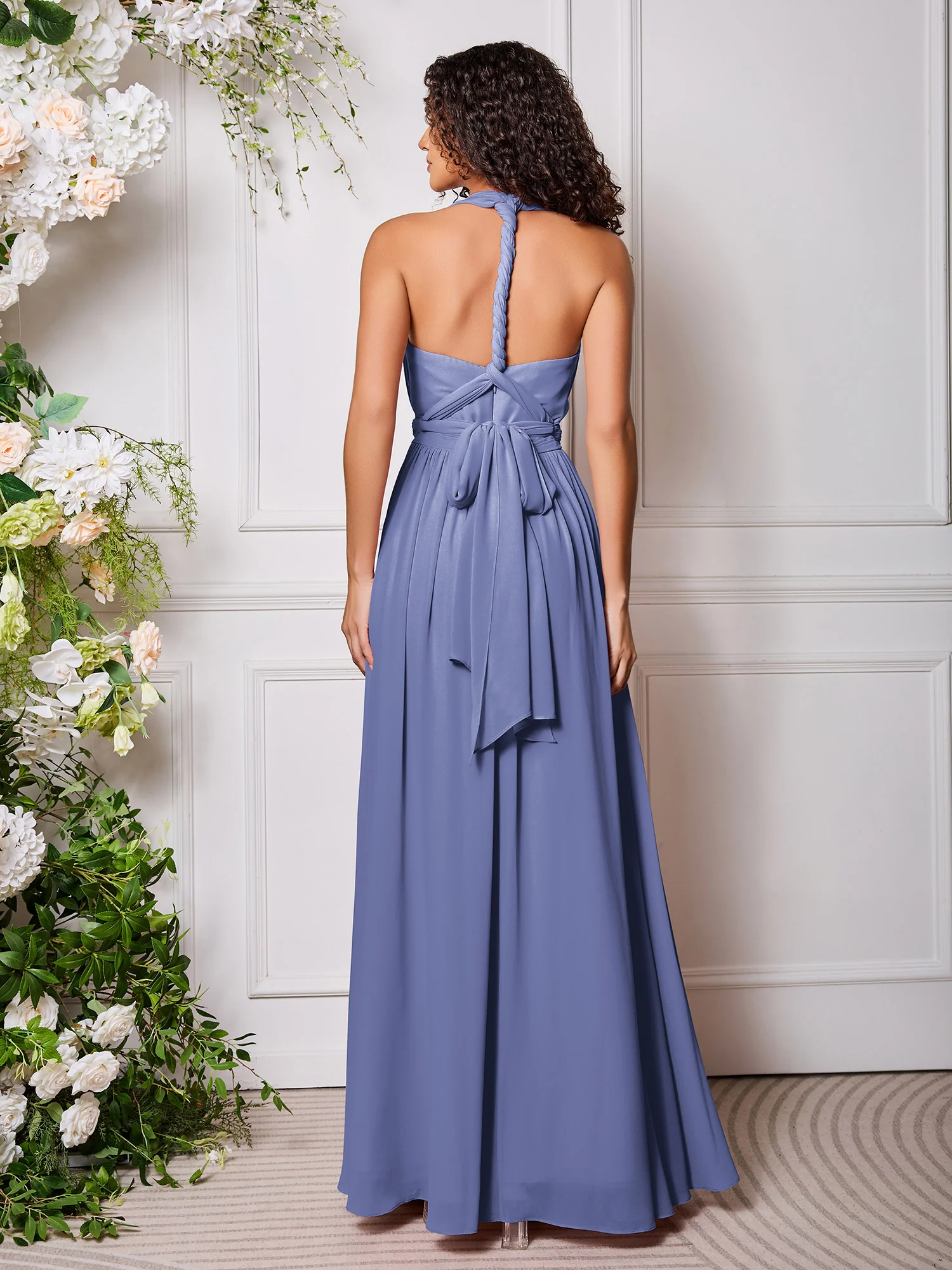 Twisted-T Periwinkle Multi Wear Convertible Bridesmaid Dresses