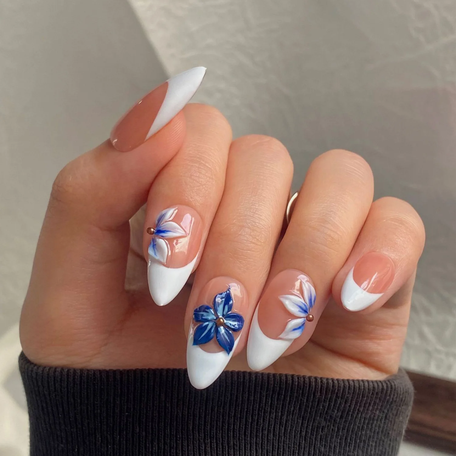 Midnight Blue Bloom